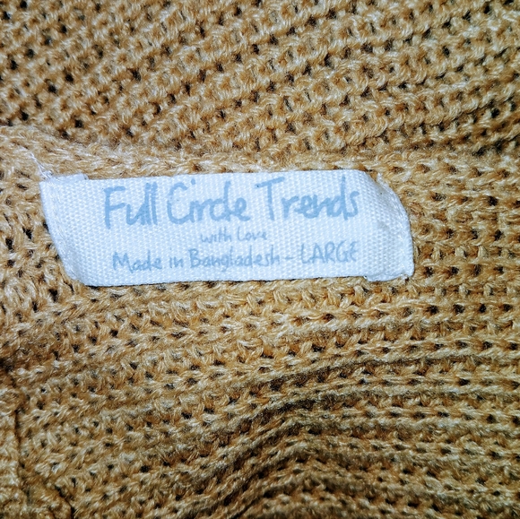 Full circle threads, large, tan - Picture 4 of 4